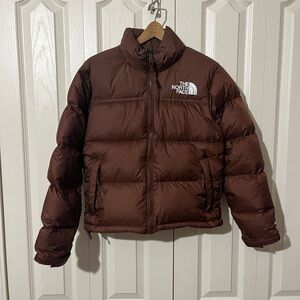 Women’s The North Face Nuptse 700 Fill Puffer Jacket Brown Sz. XS